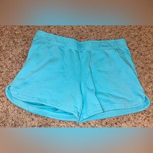 Women's Lily Pulitzer Aqua Blue Casual Shorts Size XL